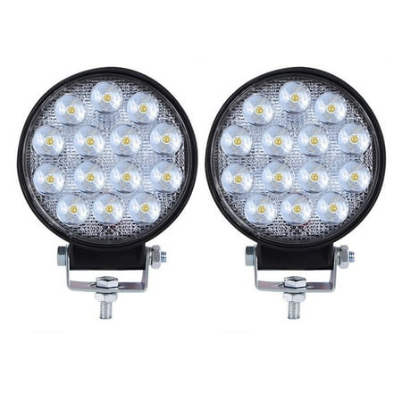 

Julam Round LED Work Lights 140W 14000LM Led Work Light Off Road Driving Lights with Mounting Bracket Off Road Fog Driving Lamp Compatible with SUV Truck 4 Inch helpful