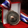 thumbnail image 4 of TNOBHG Golden Basketball Medals 12pcs Sports Medal Set Engraving Basketball Metal Winner Award Medal Zinc Alloy Golden Silver Color Bronze Competition, 4 of 8