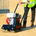 thumbnail image 2 of Tomahawk Power 6 HP Gas Honda Engine Plate Compactor Walk Behind Vibratory Dirt Soil Plate Compactor, 2 of 5