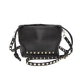 thumbnail image 1 of Pre-Owned Valentino Garavani Lockstuds Drawstring Shoulder Bag Women's Leather... (Good), 1 of 10