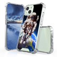 thumbnail image 1 of AquaFlex Hybrid Slim Designed For Apple iPhone 13 6.1"Case Transparent Clear, 1 of 8