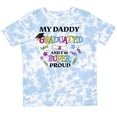 thumbnail image 3 of Inktastic My Daddy Graduated and I'm Super Proud Boys or Girls Toddler T-Shirt, 3 of 5
