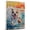American Bulldog, variant on Barbet Cute Dog Swimming Stretched Canvas Size 8x12 – Retro Barbet Dog Batter in Action With Swimming for Themed Living Room