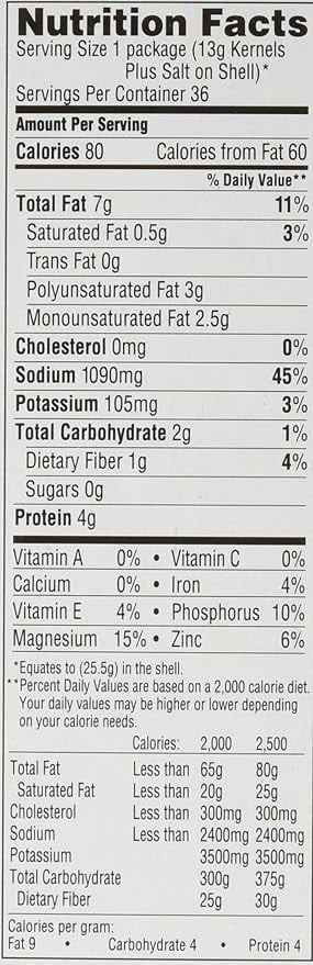 DAVID Nacho Cheese Roasted & Salted Sunflower Seeds, 36 Count Box, 0.8 oz Bags