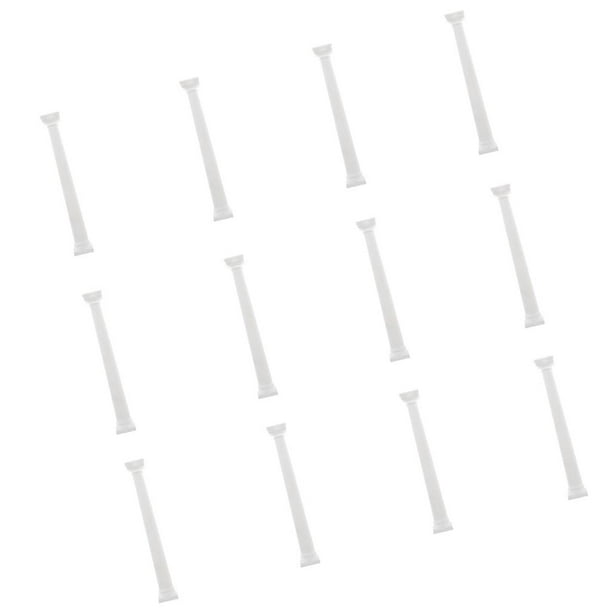 12 pedestales de columnas de cuarteto griego romano para decoración de bodas 9