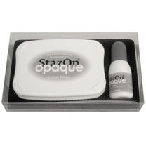 StazOn Solvent Ink Pad Large Opaque Cotton White