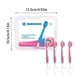 thumbnail image 3 of Juego de cepillos de dientes de viaje desechables 5 en 1 con pasta de dientes, hilo dental, palillo, raspador de lengua - Kit de cuidado bucal portátil para viajes y trabajo - No se requiere, 3 of 8