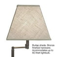 thumbnail image 2 of Leick Furniture Mission Chairside Solid Wood Lamp Table Medium in Oak, 2 of 2