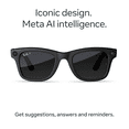 thumbnail image 3 of Ray-Ban Meta Wayfarer (Gen 2) Matte Black Polar Gradient Graphite, 3 of 7