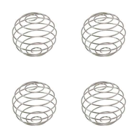 WUSUOWEI Stainless Steel Spring Balls Shaker Cup Balls Mixer Balls for Shaker Cups Suitable for Protein Shaker Bottle Mixing Wire Shaker Cup Mixer 6/5/4/3/2/1PCS
