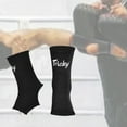 thumbnail image 1 of Tobilleras de Muay Thai DYNWAVEMX para Niños y adultos Negro M, 1 of 8