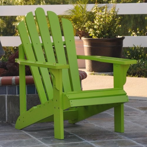 Westport Adirondack Chair Lime Green by Shine Company