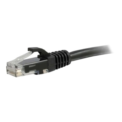 C2G 7ft Cat6a Snagless Unshielded (UTP) Network Patch Ethernet Cable Black - patch cable - 7 ft - black