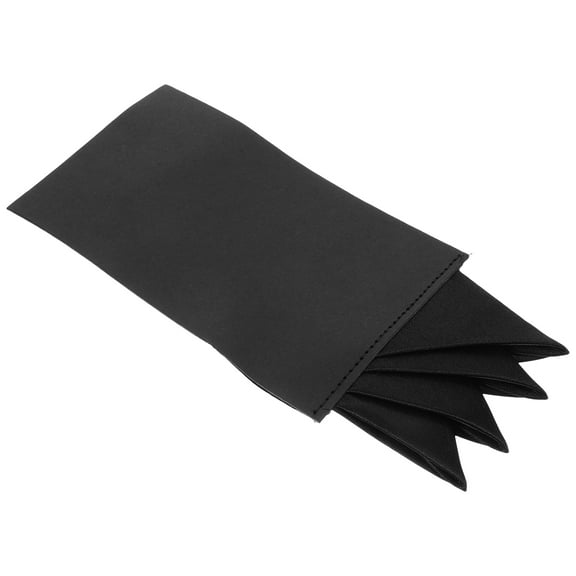 UPOUART Suit Pocket re for Men Black Handkerchief Decorative Accessory for Wedding and Business