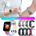 thumbnail image 4 of Correa de repuesto con estampado de silicona compatible con Xiaomi Mi Watch Lite y Redmi Watch Lite Smart Watch, 4 of 5