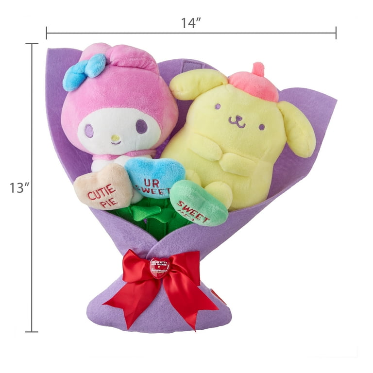 Sanrio Sweethearts Plush Bouquet with My Melody™ and Pompompurin