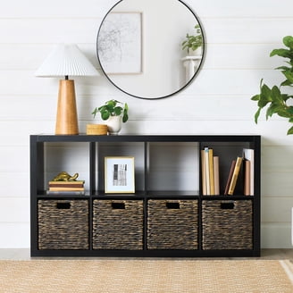 better homes & gardens 12 cube storage organizer tobacco oak Better Homes & Gardens 12 Cube Storage Organizer, Tobacco Oak