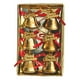thumbnail image 2 of onlyliua Promoción de Temporada Campanas de Navidad, Decoración Navideña Galvanizada, Navidad, Decoraciones Navideñas Adornos para Árboles de Navidad Regalos Medias Navideñas, 2 of 7