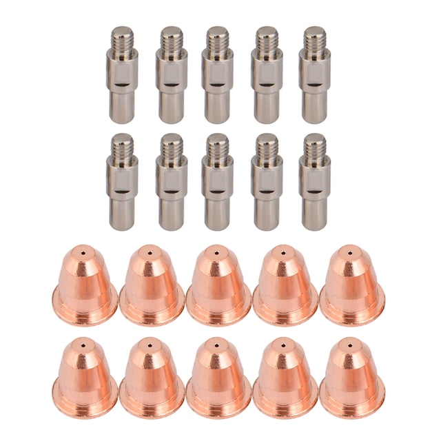 10 electrodos PR0110 y 10 boquillas PD0116-08 para antorcha de plasma S25 S45