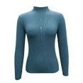 thumbnail image 4 of MESSUEN Winter Sweaters for Women Fitted Shirts for Women Button Up Sweaters for Women Womens Dress Shirts Casual Tops for Women Womens Tops Dressy Shirts for Women Blue S, 4 of 6