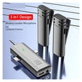thumbnail image 2 of Wireless Lavalier Microphone Intelligent Noise-Reducing Mic for Type-C 3.5mm Jack Smartphone ,Multi-Function, 2 of 7