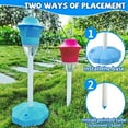 thumbnail image 4 of Adjustable Height Stand Automatic Vertical Bubble Machine,Battery-Powered Outdoor Bubble Blaster for Kids, Weddings, Parties, and Summer Fun – Blue, 4 of 6