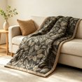 thumbnail image 7 of Printed Lightweight Summer Quilt – Soft Breathable Cotton Blanket for Air Conditioning Room, 39.37x59In Machine Washable, 7 of 7