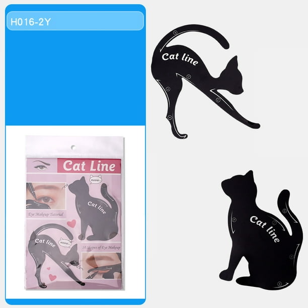 Eyeliner Template Makeup Stencil Multifunctional Eyeliner Stencil Eyeliner Template Helper Eye Makeup Stencil For PartyH016-2Y ANGGREK Otros