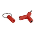 thumbnail image 1 of Audio Splitter Y Jack Male to 2 Female M/F 3.5mm Stereo Earphone, 1 of 5