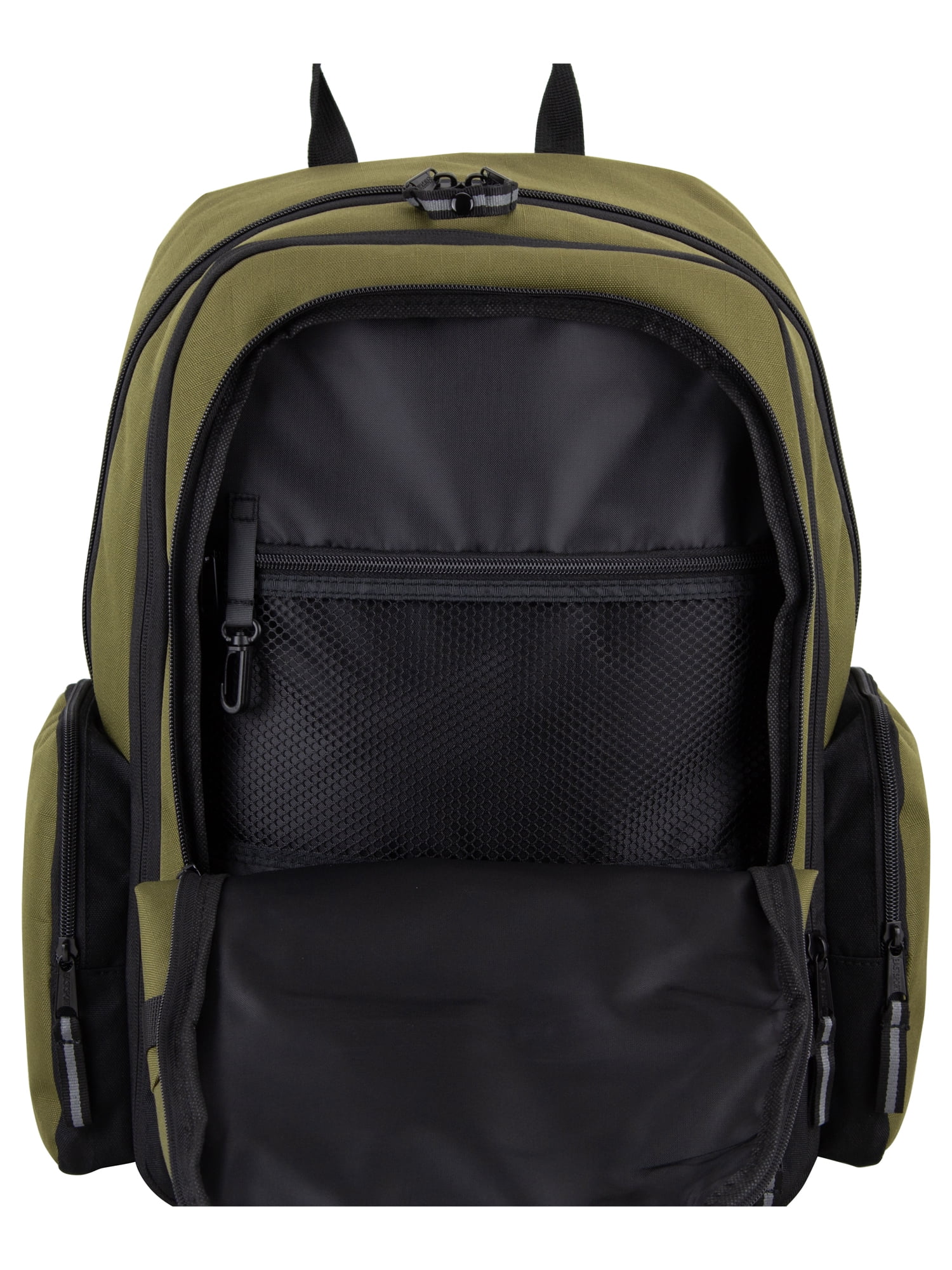 Eastsport Bungee Expandable Backpack, Dark Olive Ripstop