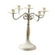 thumbnail image 2 of Candelabro de varios brazos, candelabro decorativo para mesa de comedor, cónico para club, repisa de Halloween Blanco con 5 brazos, 2 of 8