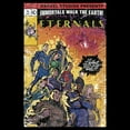 thumbnail image 2 of Men's Marvel Eternals Retro Group Comic Book Cover Pull Over Hoodie Black Small, 2 of 4