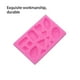 thumbnail image 3 of Inteprter Molde de pastel de Fondant, molde de silicona para repostería, decoración de postres de Chocolate, moldes de joyería, herramienta para hornear Herramientas y accesorios para hornear Inteprter HA081311-00B, 3 of 6