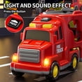thumbnail image 2 of Fire Trucks Boy Toys for 3-5 Year Old Toddlers - Toys for 3 4 5 6 7 Years Old Transport Vehicle Carrier Truck, Boy Trucks Toy Sets, Kids Toys Boys 3-5, Gift Toys for Boys and Girls Aged 4-6, 2 of 8