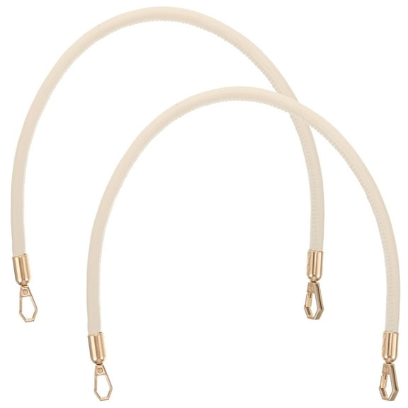 WHAMVOX 2 Pcs Artificial Purse Straps Replacement Handles for Handbags Underarm Carry