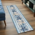thumbnail image 3 of Blue Starfish Coastal 2'x6' Runner Rugs for Hallway Kitchen Bedside Non Slip, Beach Coral Nautical Botanical Vintage Entryway Rug Runners with Rubber Backing, Long Carpet Runner for Laundry Room, 3 of 8