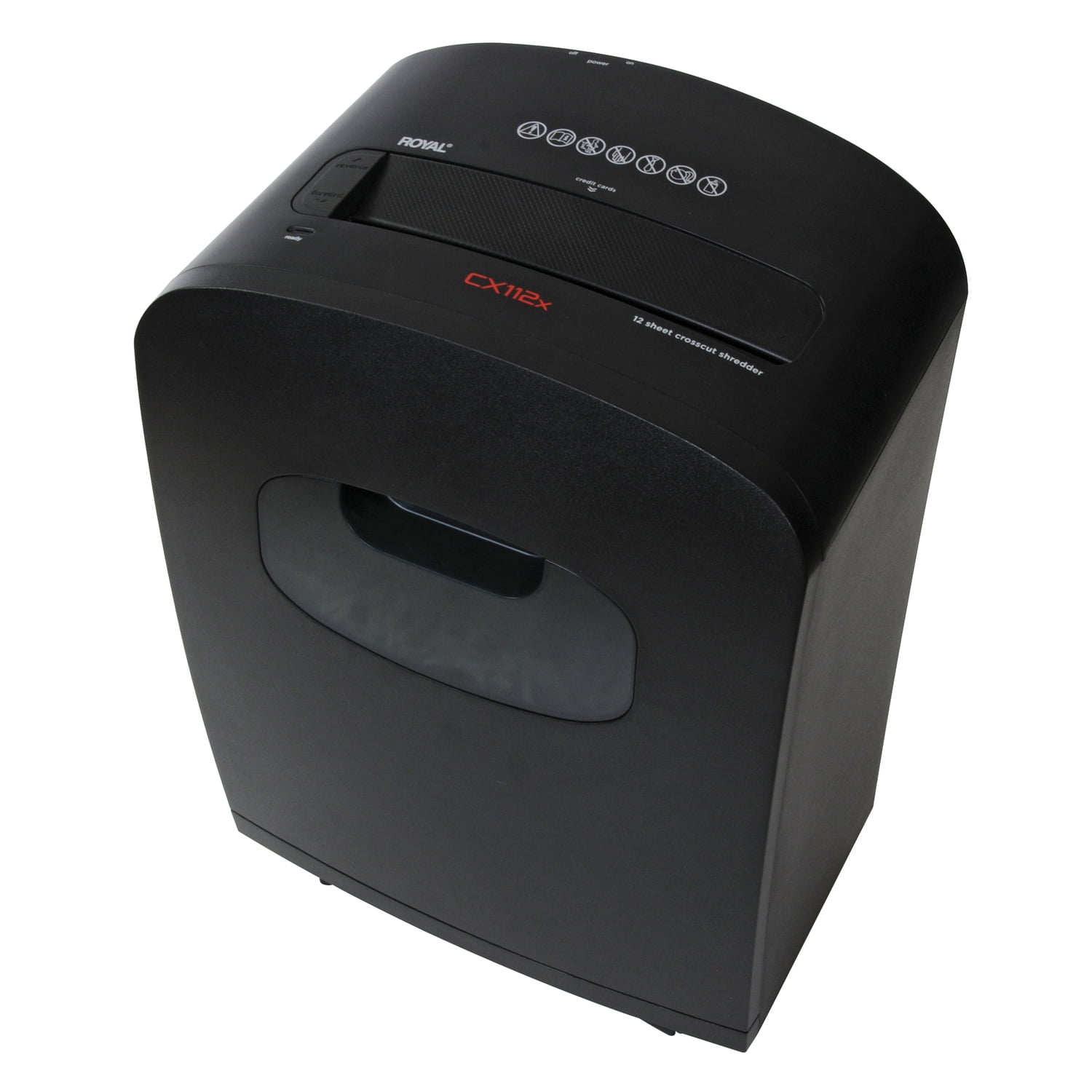 Royal 112MX 12-Sheet Crosscut Shredder, CX112X