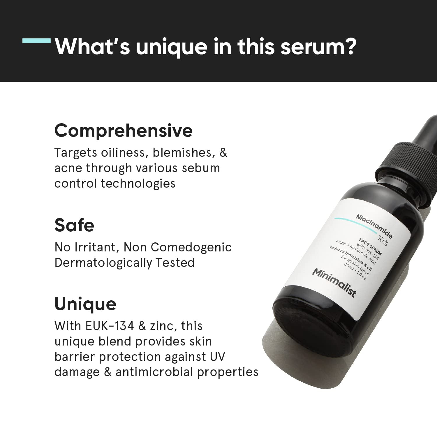 Minimalist 10% Niacinamide Face JB28 Serum for Acne Control