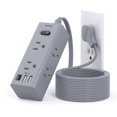 thumbnail image 1 of Cable de extensión One Beat de 3 m con 6 salidas y 3 puertos USB Surge Protect, 1 of 7