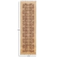 thumbnail image 3 of Casavani Hand Woven Durries Geometric Kitchen Outdoor Brown Carpet 2.6x4 feet, 3 of 5