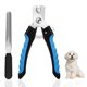 thumbnail image 1 of Tijeras Cortaúñas para Perros y Gatos - Cortaúñas Profesionales de Acero Inoxidable con Lima de Uñas, Cortaúñas de Alta Calidad con Espaciador para Mascotas (Azul, S), 1 of 5