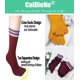 thumbnail image 2 of Calcetines con dedos del pie para mujer, calcetines de cinco dedos de algodón, calcetines transpirables con dedos del pie para correr, calcetines con tacones y dedos reforzados, 2 of 3