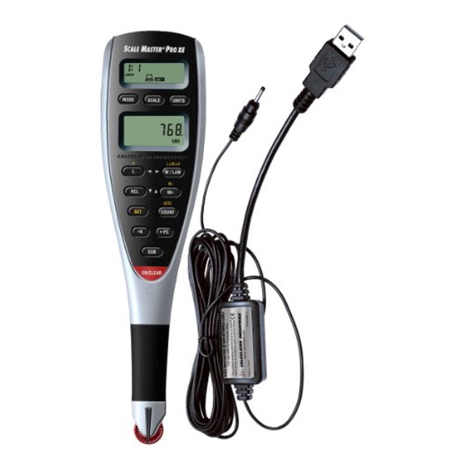Calculated Industries 6335 Scale Master ProXE Advanced Digital Plan Measure with PC Interface