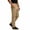 Khaki, variant on TKKCS Mens Casual Cargo Pants Straight Leg Elastic Waist Durable Regular Fit Work Pants with Multi Pockets Khaki XL