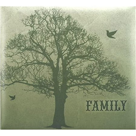 MBI Family Tree Post Bound Album W/Name Window 12"X12"-Family Tree