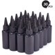 thumbnail image 5 of 30 paquetes de botellas dispensadoras de plástico negro de 1 oz con tapa para pegamento UV, 5 embudos para resina UV y líquidos para manualidades., 5 of 9