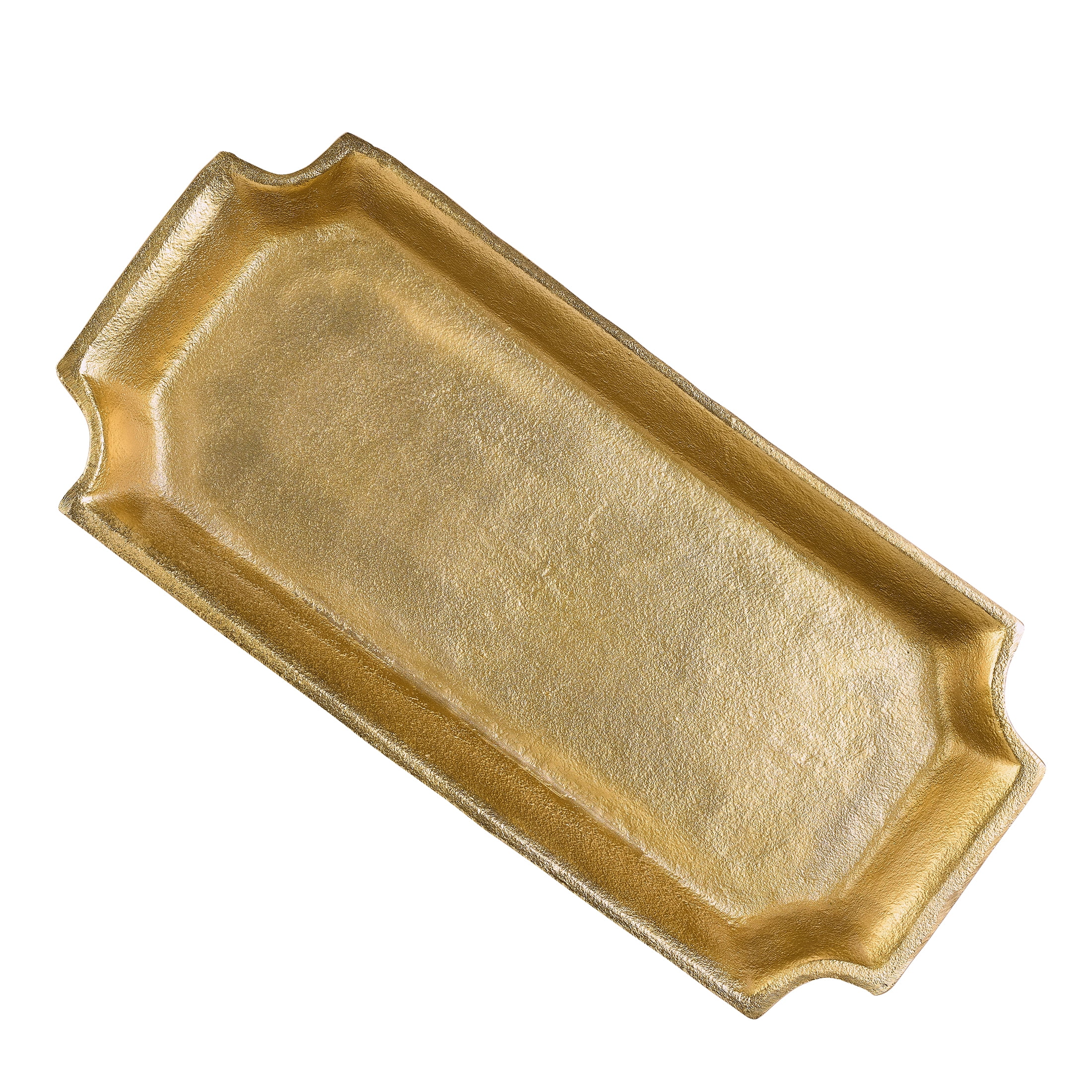 Better Homes & Gardens 17"x8" Gold Cast Metal Decorative Tray