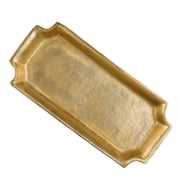 Better Homes & Gardens 17x8 Gold Cast Metal Decorative Tray