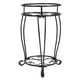thumbnail image 4 of Soporte de planta en maceta de metal Sincero doble capa estilo Europeo Negro, 4 of 10
