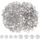 thumbnail image 1 of 300 piezas de tapas de cuentas de acero inoxidable 304 de 5 pétalos, de 2 estilos, con forma de flor multipétalo, espaciadoras de cuentas de metal, tapa semicircular, 1 of 6